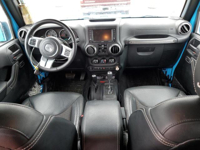 1C4BJWDG7HL566263 - 2017 JEEP WRANGLER U SPORT BLUE photo 8