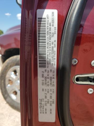 3C6UR5DL7GG259400 - 2016 RAM 2500 SLT BURGUNDY photo 12