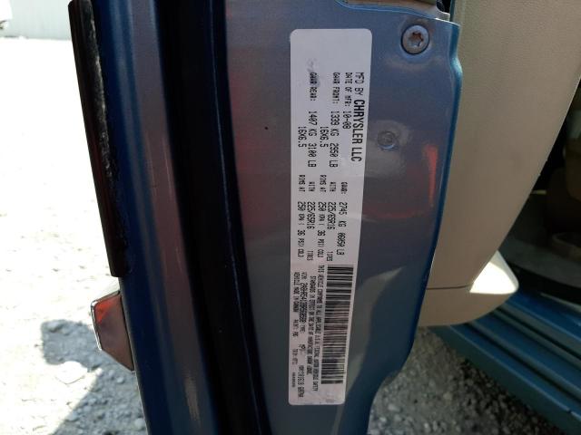 2A8HR54139R568568 - 2009 CHRYSLER TOWN & COU TOURING Mavi foto 13