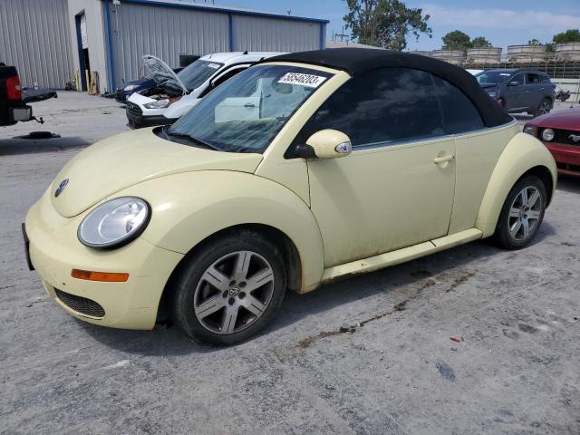 3VWRF31Y76M312301 - 2006 VOLKSWAGEN NEW BEETLE CONVERTIBLE OPTION PACKAGE 1 YELLOW photo 1