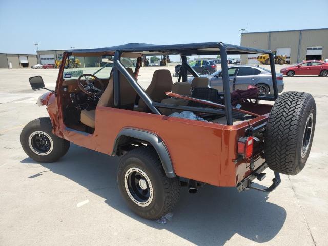 1JCCM88EXBT064031 - 1981 JEEP SCRAMBLER CJ8 ORANGE photo 2