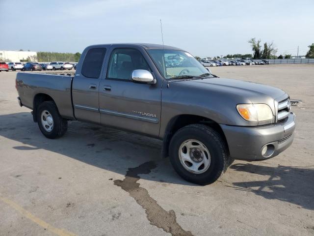 5TBRT34116S478560 - 2006 TOYOTA TUNDRA ACCESS CAB SR5 GRAY photo 4