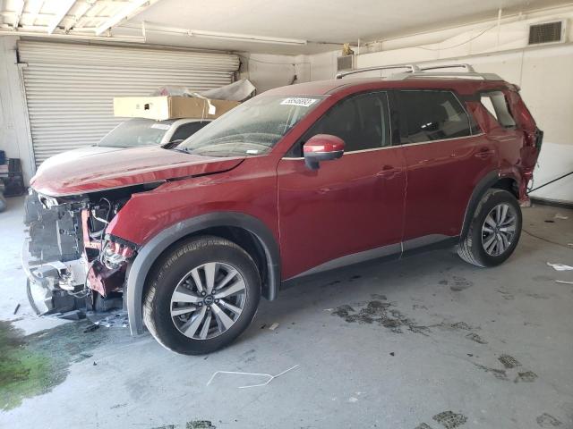 5N1DR3CA9PC233568 - 2023 NISSAN PATHFINDER SL RED photo 1