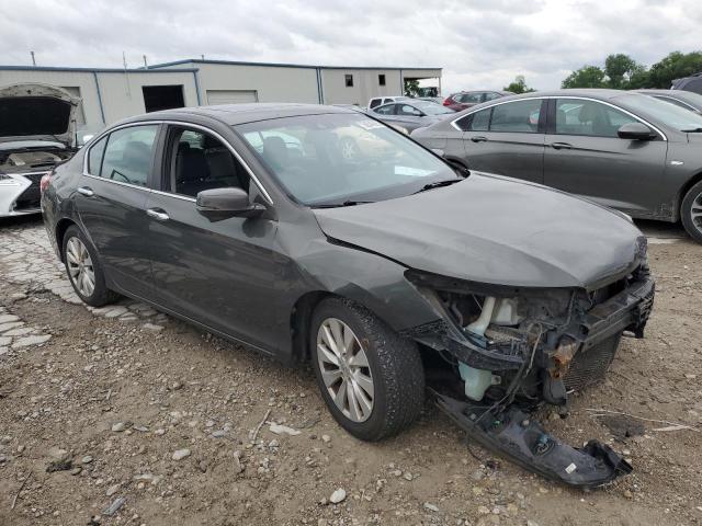 1HGCR2F82DA192874 - 2013 HONDA ACCORD EXL 灰色 照片 4