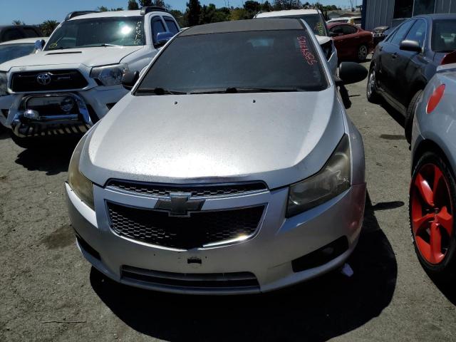 1G1PC5SH2C7224431 - 2012 CHEVROLET CRUZE LS SILVER photo 5