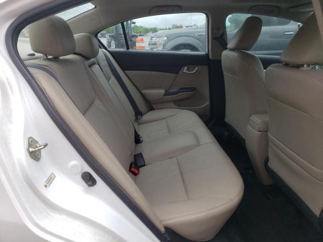 19XFB2F92DE065936 - 2013 HONDA CIVIC EXL WHITE photo 10