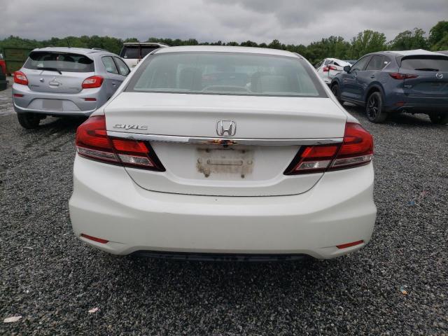 19XFB2F92DE065936 - 2013 HONDA CIVIC EXL WHITE photo 6