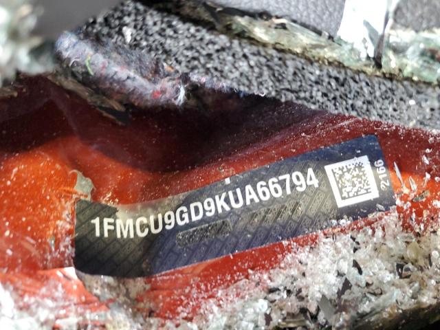 1FMCU9GD9KUA66794 - 2019 FORD ESCAPE SE Naranja foto 13