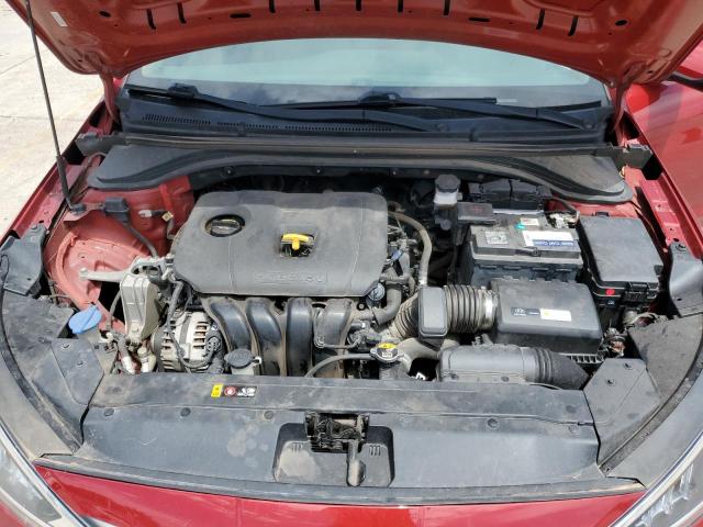 KMHD74LF4KU759729 - 2019 HYUNDAI ELANTRA SE RED photo 11