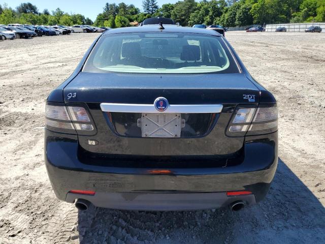 YS3FA4BY7A1614100 - 2010 SAAB 9-3 2.0T BLACK photo 6