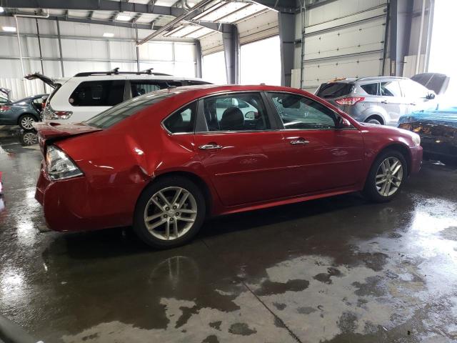 2G1WC5E34D1103149 - 2013 CHEVROLET IMPALA LTZ RED photo 3