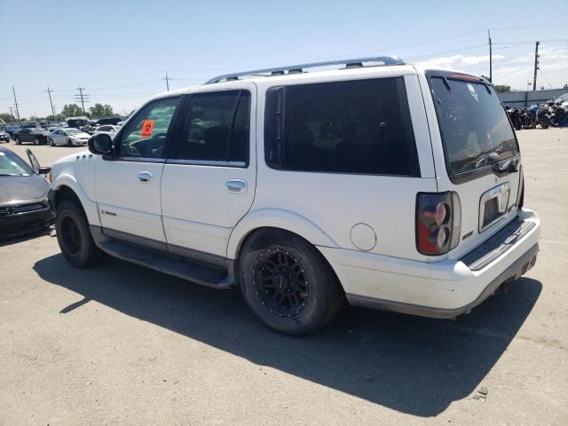 5LMFU28R71LJ21663 - 2001 LINCOLN NAVIGATOR თეთრი ფოტო 2