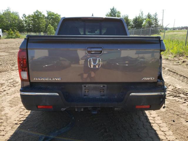 5FPYK3F79HB004409 - 2017 HONDA RIDGELINE RTL GRAY photo 6