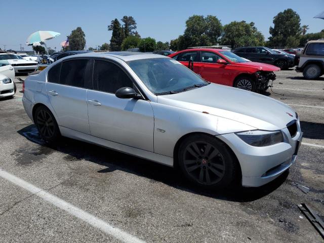 WBAVA37507NL12657 - 2007 BMW 3 SERIES I SILVER photo 4