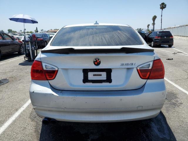 WBAVA37507NL12657 - 2007 BMW 3 SERIES I SILVER photo 6