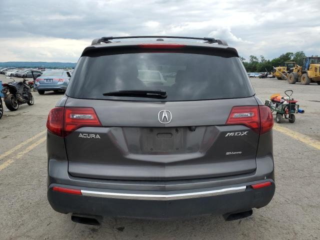 2HNYD2H22AH506767 - 2010 ACURA MDX GRAY photo 6