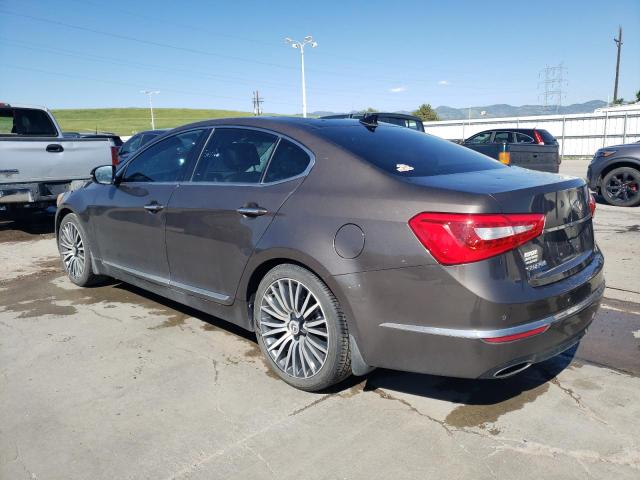 KNALN4D76E5125962 - 2014 KIA CADENZA PREMIUM BROWN photo 2