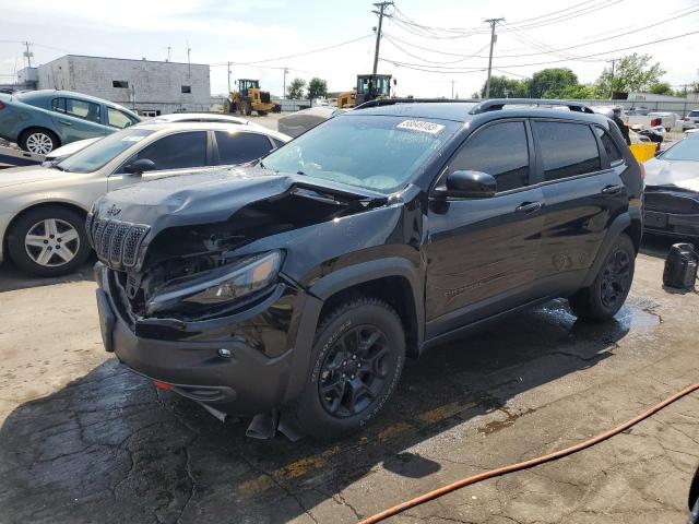 1C4PJMBX6ND505330 - 2022 JEEP CHEROKEE TRAILHAWK BLACK photo 1