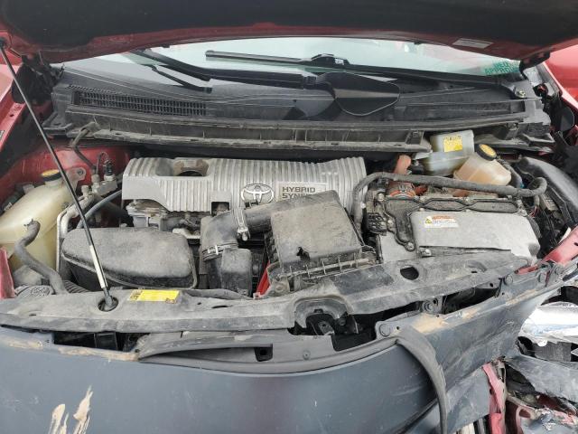 JTDKN3DU8A5088051 - 2010 TOYOTA PRIUS 红色 照片 11