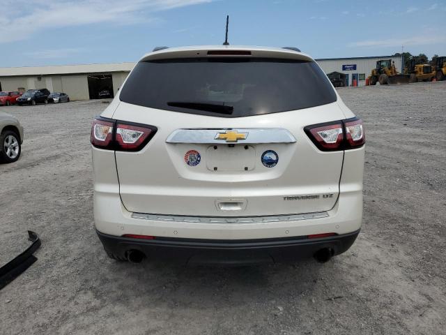 1GNKRJKD3EJ245078 - 2014 CHEVROLET TRAVERSE LTZ WHITE photo 6