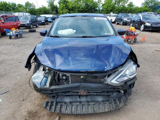 3N1AB7AP8GY323895 - 2016 NISSAN SENTRA S BLUE photo 5