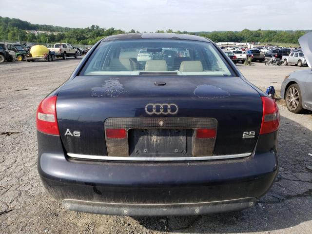 WAUEH64B51N066591 - 2001 AUDI A6 2.8 QUATTRO BLUE photo 6