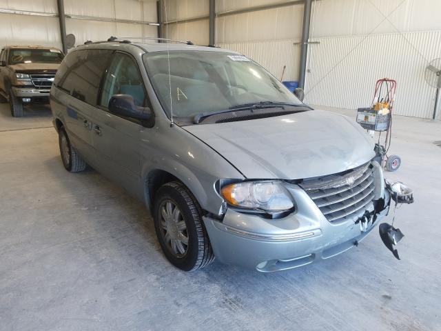 2C4GP64L15R241595 - 2005 CHRYSLER TOWN & COU LIMITED BLUE photo 1