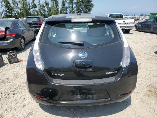 JN1AZ0CP7BT000763 - 2011 NISSAN LEAF SV BLACK photo 6