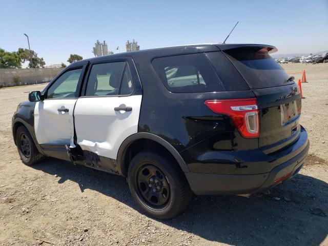 1FM5K8AR1EGA91849 - 2014 FORD EXPLORER POLICE INTERCEPTOR TWO TONE photo 2