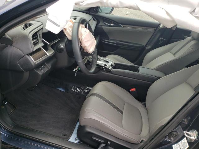 19XFC1F72KE200335 - 2019 HONDA CIVIC EXL Կապույտ լուսանկար 7