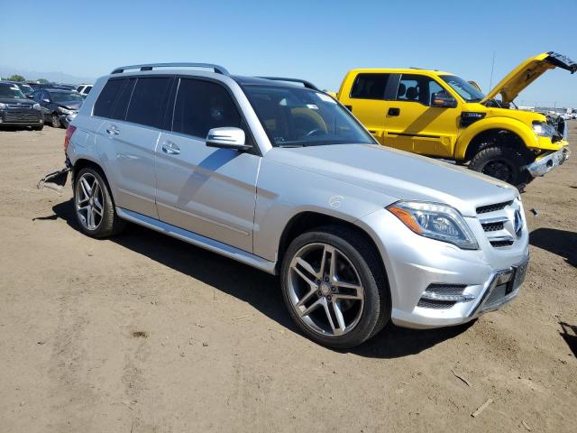 WDCGG8JBXDF975966 - 2013 MERCEDES-BENZ GLK 350 4MATIC SILVER photo 4