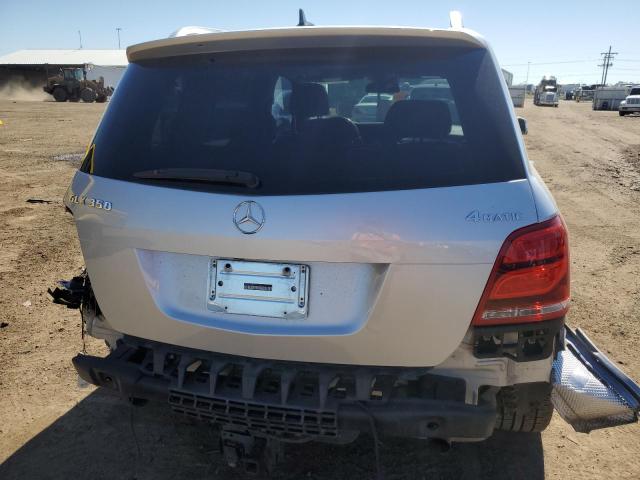 WDCGG8JBXDF975966 - 2013 MERCEDES-BENZ GLK 350 4MATIC SILVER photo 6