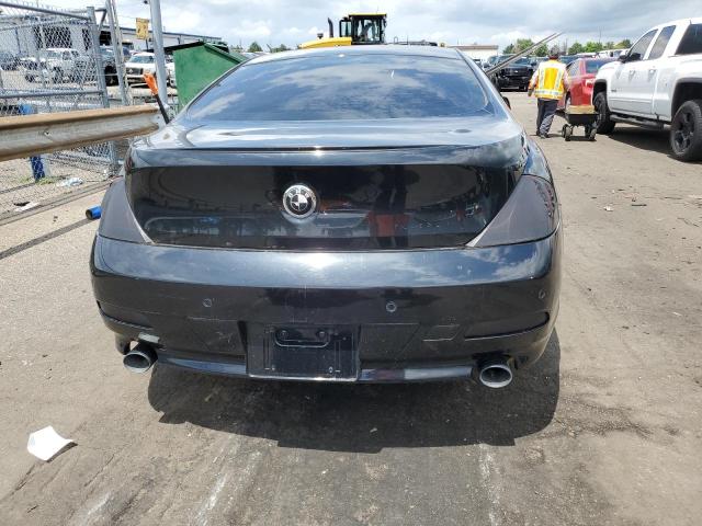 WBAEH73415B216261 - 2005 BMW 645 CI AUTOMATIC BLACK photo 6