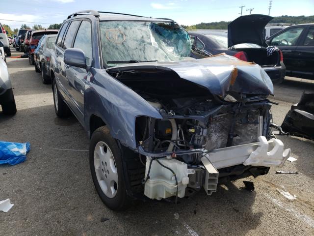 JTEEP21A070202430 - 2007 TOYOTA HIGHLANDER SPORT BLUE photo 1