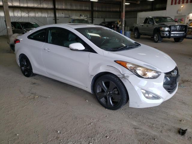 KMHDH6AE0DU006219 - 2013 HYUNDAI ELANTRA CO GS WHITE photo 4