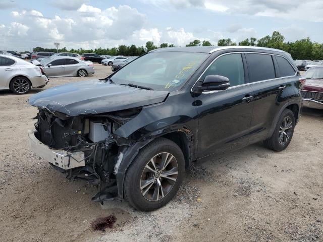 5TDKKRFH0GS501529 - 2016 TOYOTA HIGHLANDER XLE Սև լուսանկար 1