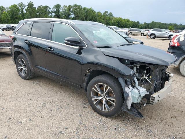 5TDKKRFH0GS501529 - 2016 TOYOTA HIGHLANDER XLE Սև լուսանկար 4