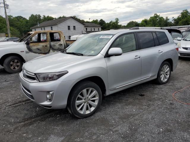 JTEDC3EH7C2008092 - 2012 TOYOTA HIGHLANDER HYBRID LIMITED SILVER photo 1