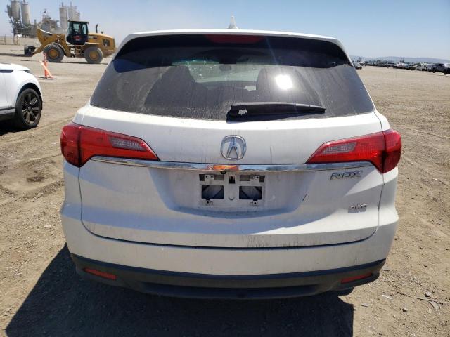 5J8TB4H36FL014278 - 2015 ACURA RDX WHITE photo 6