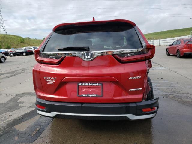 7FARW2H75ME027192 - 2021 HONDA CR-V SE RED photo 6