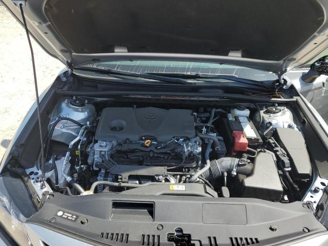 4T1T11AK0RU900480 - 2024 TOYOTA CAMRY SE NIGHT SHADE SILVER photo 11