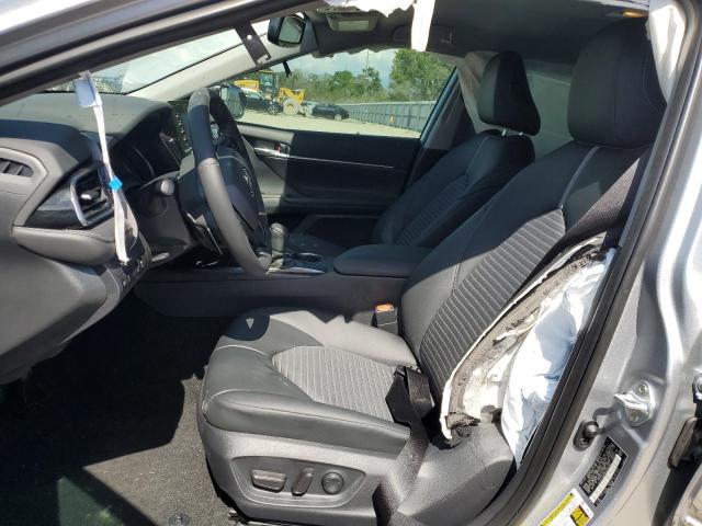 4T1T11AK0RU900480 - 2024 TOYOTA CAMRY SE NIGHT SHADE SILVER photo 7