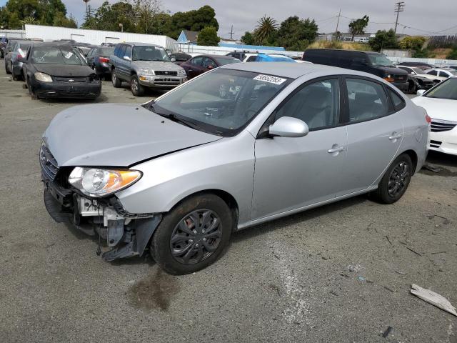 KMHDU46D67U191297 - 2007 HYUNDAI ELANTRA GLS WHITE photo 1