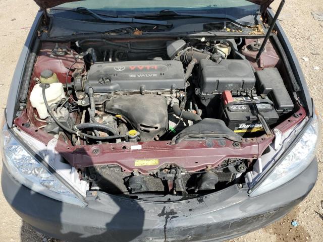 4T1BE32K25U024970 - 2005 TOYOTA CAMRY LE RED photo 11