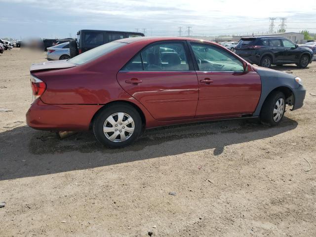 4T1BE32K25U024970 - 2005 TOYOTA CAMRY LE RED photo 3
