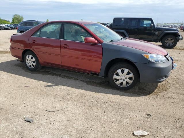 4T1BE32K25U024970 - 2005 TOYOTA CAMRY LE RED photo 4