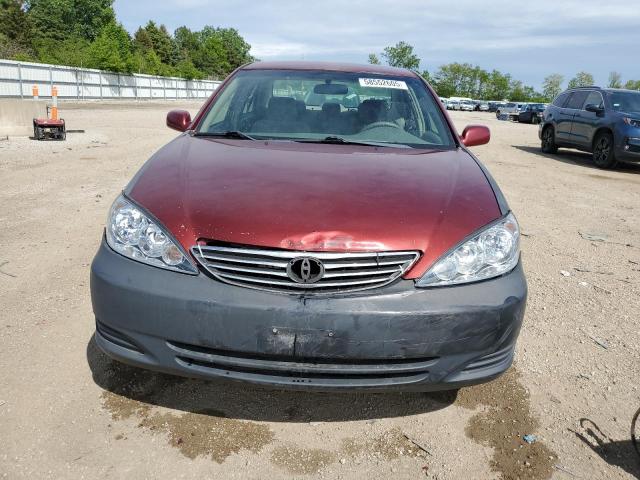 4T1BE32K25U024970 - 2005 TOYOTA CAMRY LE RED photo 5