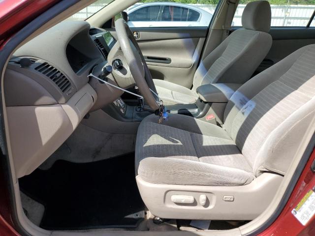 4T1BE32K25U024970 - 2005 TOYOTA CAMRY LE RED photo 7