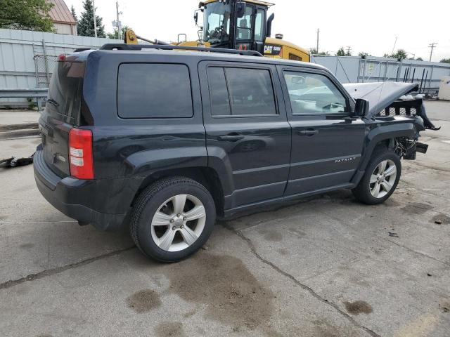 1C4NJRFB8CD659053 - 2012 JEEP PATRIOT LATITUDE BLACK photo 3