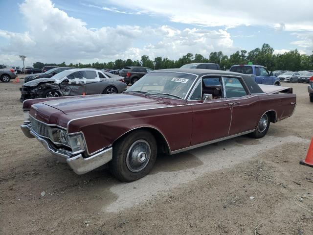 8Y82A831045 - 1968 LINCOLN CONTINENTA RED photo 1